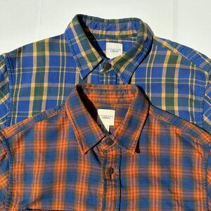 Lot of (2) Lands' End Canvas Button Down shirts - Size Small